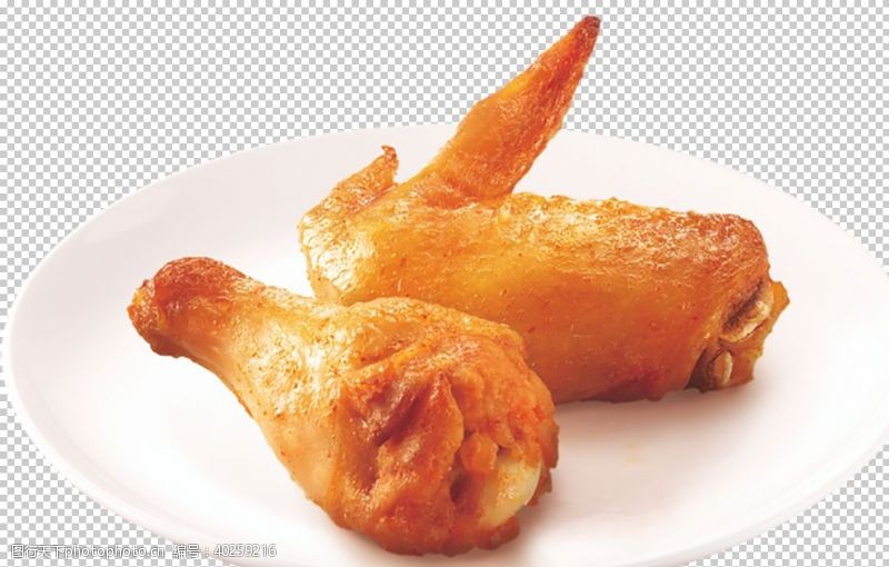 快餐菜单炸鸡腿图片