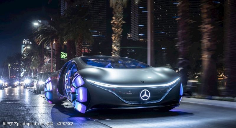 梅2021奔驰vision概念车图片
