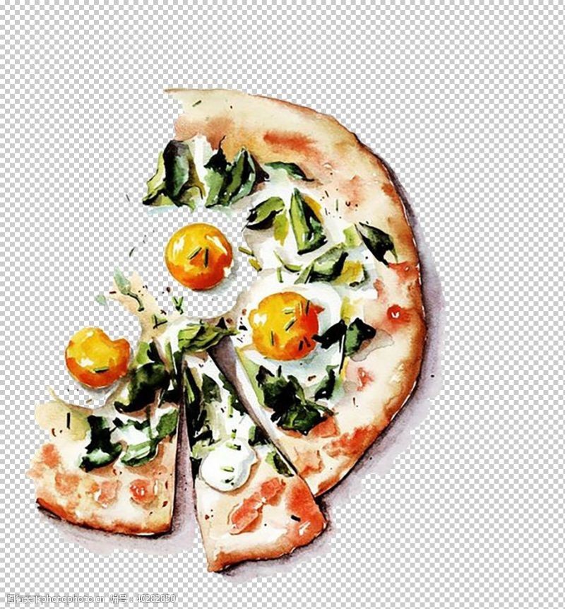披萨菜单披萨图片