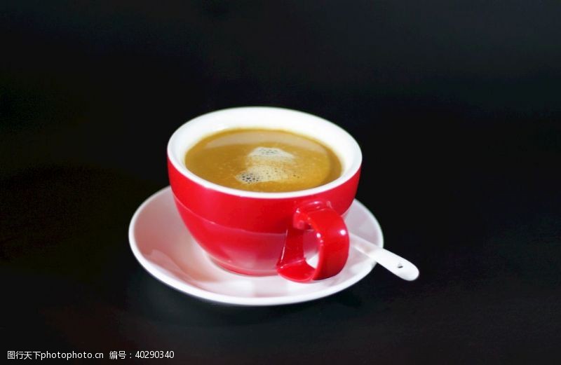 咖啡热饮热美式咖啡图片