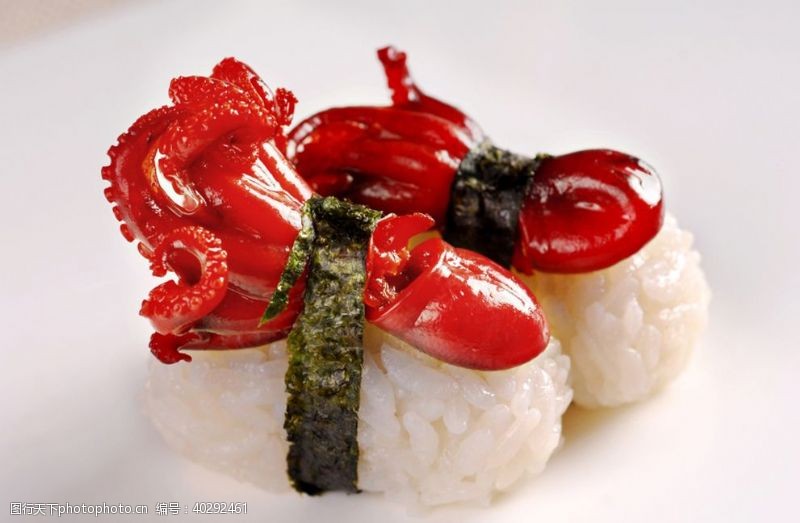 日本展板寿司图片