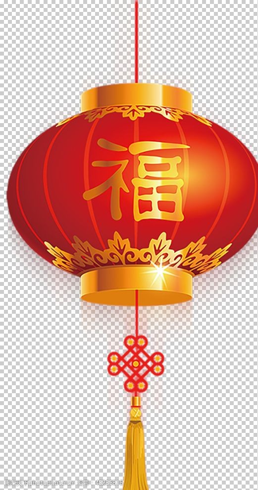 中元节素材红灯笼图片