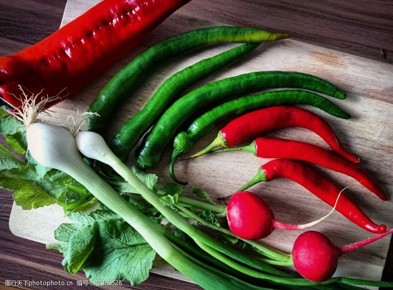 蔬菜超市展板辣椒图片