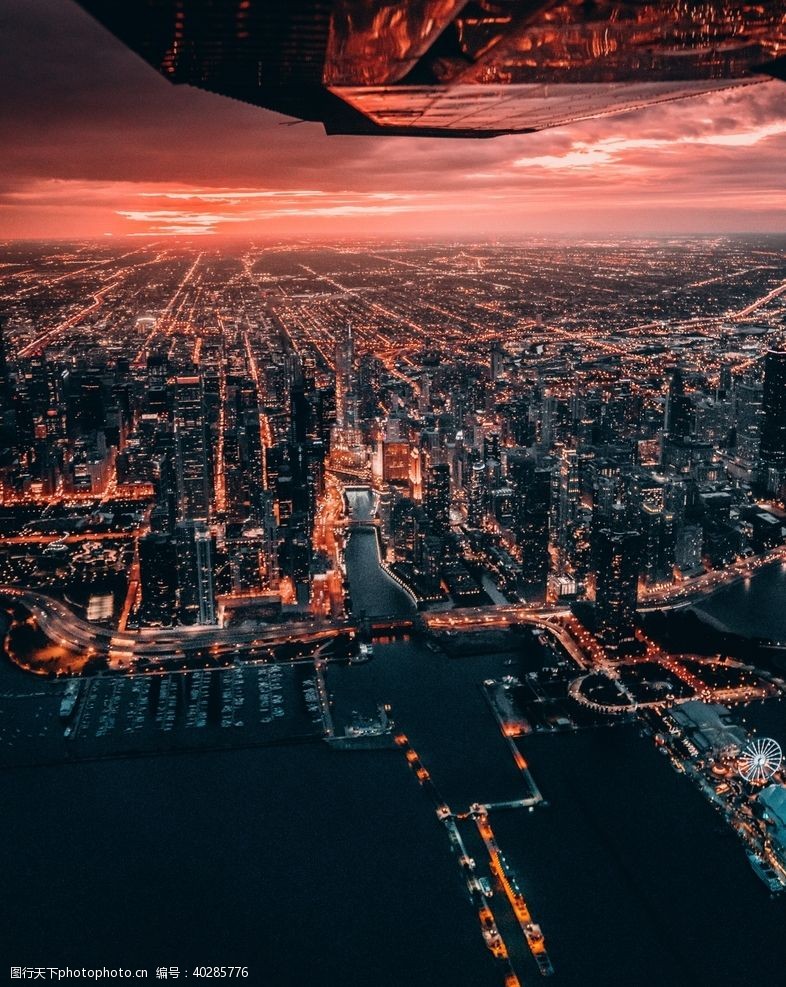 城市风光摩天楼图片