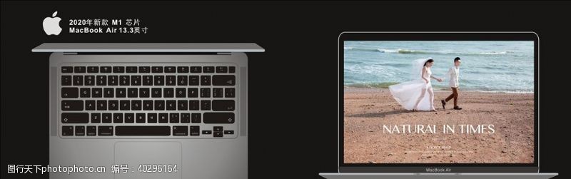 宣传苹果新款MacBookAir图片