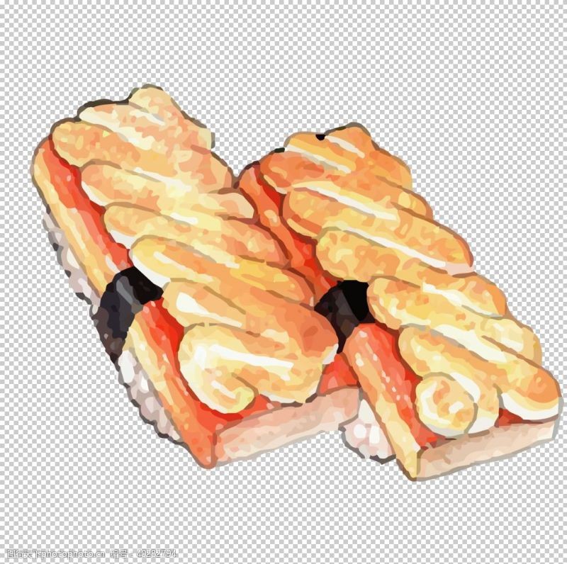 卡通菜单寿司图片