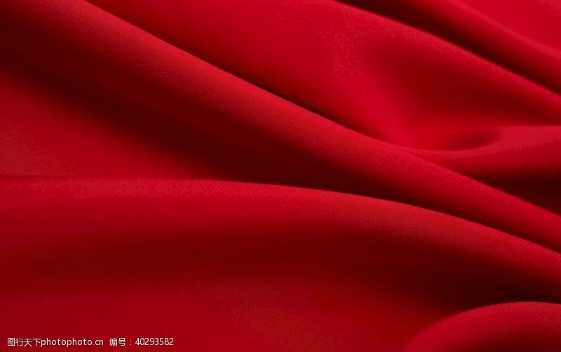 红丝绸丝绸图片