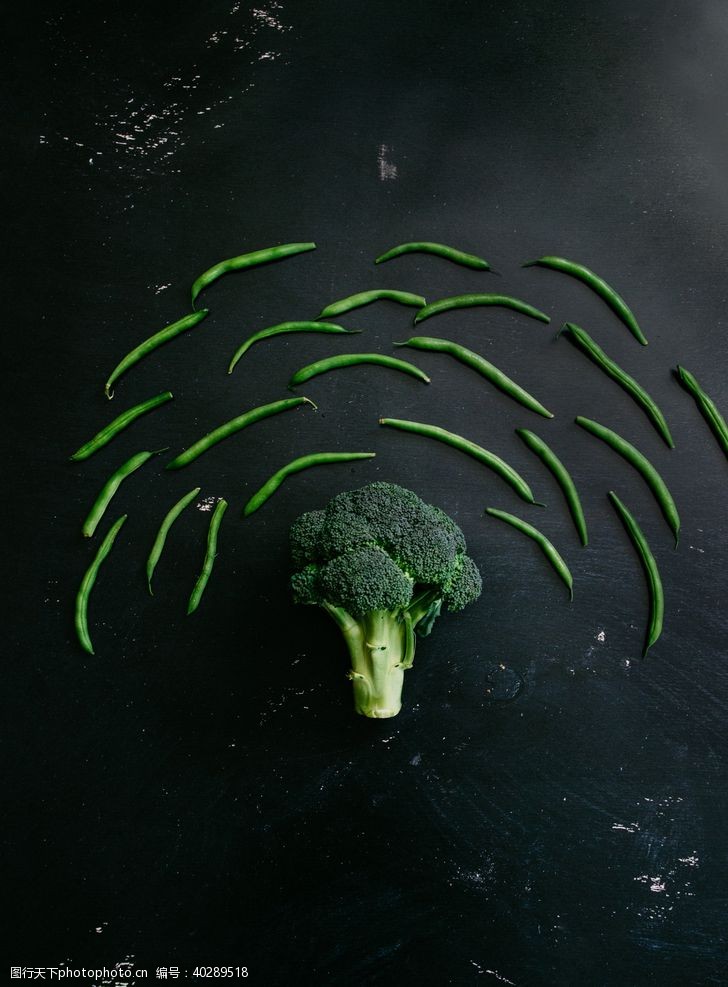 绿色蔬菜海报西蓝花图片